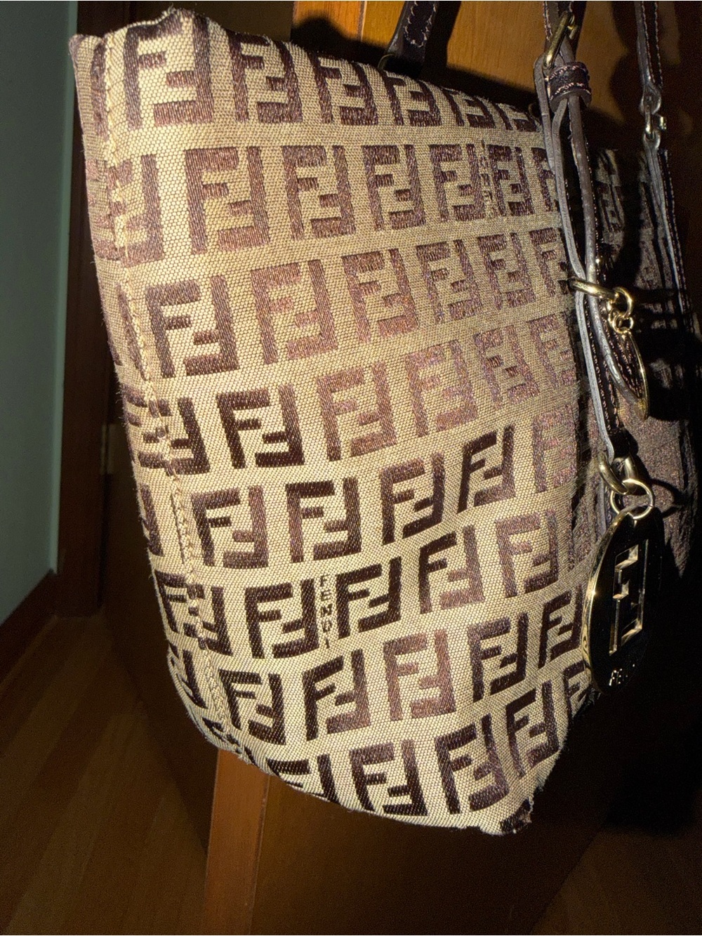 Vintage Fendi Zucchino Canvas Superstar Bag 8BH214-YNV 118-2111 - Picture 14 of 16